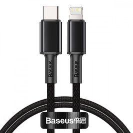 Кабель Baseus High Density Braided Type-C to Lightning PD 20W (1m) black 000011936 фото
