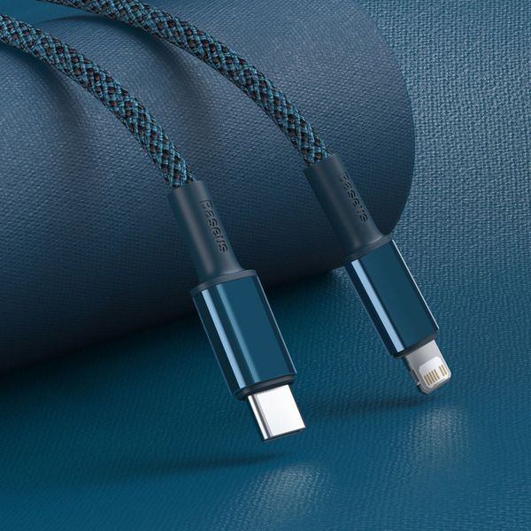 Кабель Baseus High Density Braided Type-C to Lightning PD 20W (1m) black 000011936 фото