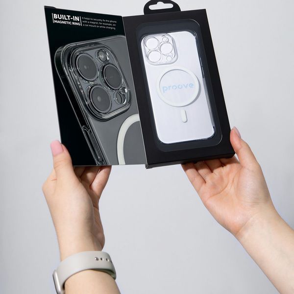Чохол Proove Crystal Case with Magnetic Ring iPhone 17 transparent 000016757 фото