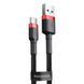 Кабель Baseus Cafule Type-C 3A (2m) red/black 000016333 фото 1
