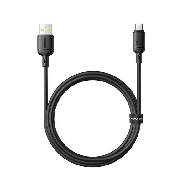 Кабель Baseus Silky Series Fast Charging Type-C 100W (1m) white 000011949 фото