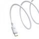 Кабель Baseus Silky Series Fast Charging Type-C 100W (1m) white 000011949 фото 2