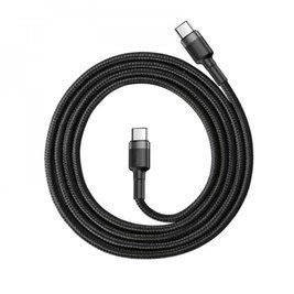 Кабель Baseus Cafule Type-C to Type-C PD 2.0 60W (1m) red 000016337 фото