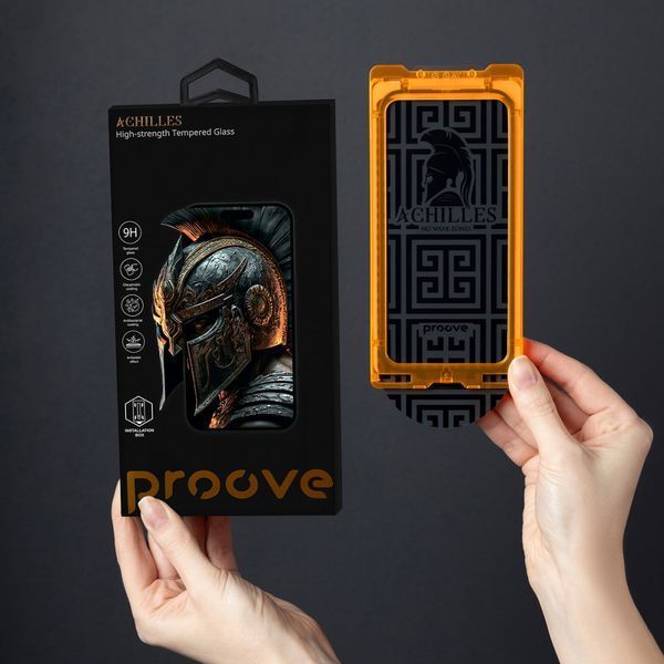 Захисне скло Proove Achilles Installation Box iPhone 15 Pro Max black 000012587 фото
