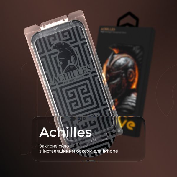 Захисне скло Proove Achilles Installation Box iPhone 15 Pro Max black 000012587 фото