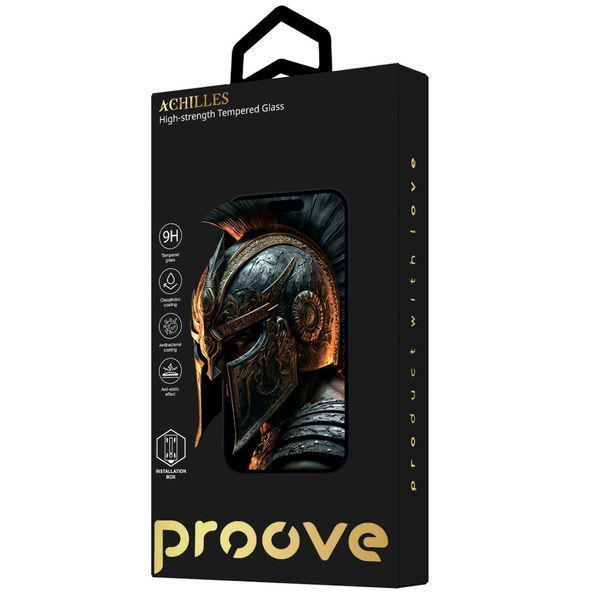 Захисне скло Proove Achilles Installation Box iPhone 15 Pro Max black 000012587 фото