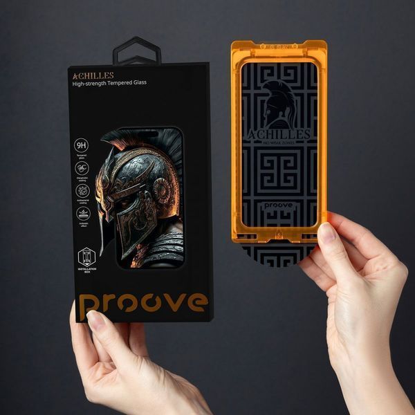 Захисне скло Proove Achilles Installation Box iPhone 15 Pro Max black 000012587 фото