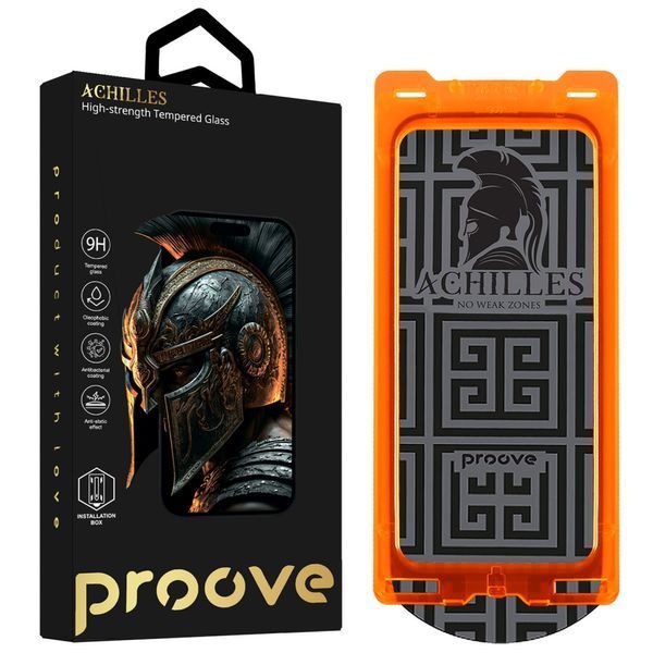 Захисне скло Proove Achilles Installation Box iPhone 15 Pro Max black 000012587 фото
