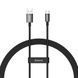 Кабель Baseus Superior Series (SUPERVOOC) Fast Charging Data Type-C 65W (1m) black 000016370 фото 1