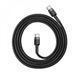 Кабель Baseus Cafule Type-C to Type-C PD 2.0 60W (1m) red 000016337 фото 1