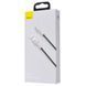 Кабель Baseus Cafule Metal Lightning 2.4A (2m) black 000011870 фото 3