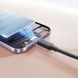 Кабель Baseus Foamed Silicone Fast Charging Lightning 2.4A (1m) black 000016495 фото 1