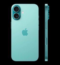 Apple iPhone 16 128GB eSIM Teal (MYAW3) 000010066 фото