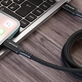 Кабель Proove Speed Line Type-C to Type С 240W USB 4.0 (1m) black 000012097 фото