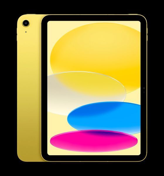 iPad 10.9 2022 Wi-Fi 64GB Yellow (MPQ23) 000007060 фото