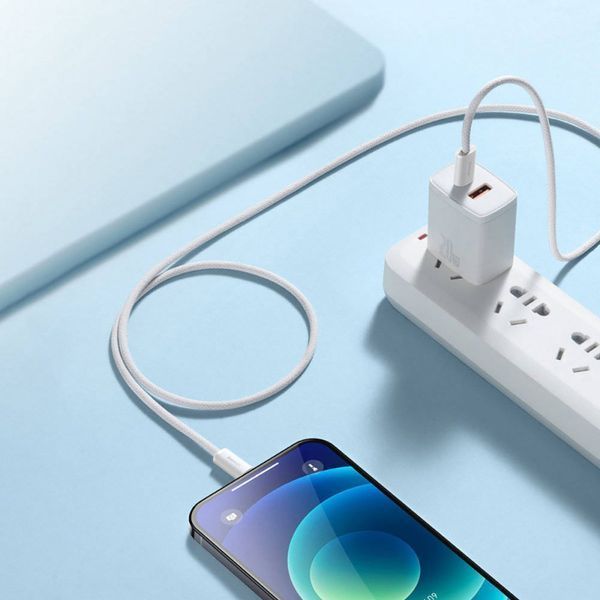 Кабель Baseus Dynamic Series Fast Charging Type-C to Lightning 20W (1m) blue 000016349 фото
