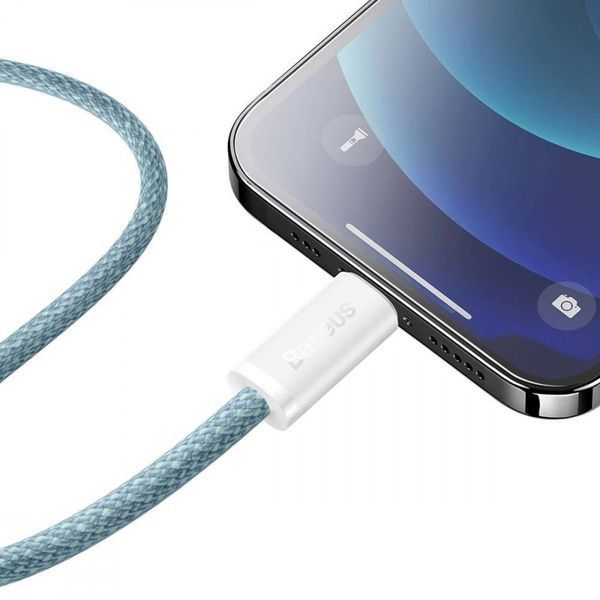 Кабель Baseus Dynamic Series Fast Charging Type-C to Lightning 20W (1m) blue 000016349 фото