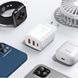 МЗП Baseus Compact Quick Charger 30W (Type-C + 2USB) white 000016397 фото 1