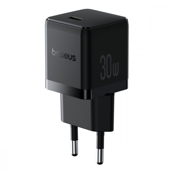 МЗП Baseus Palm Fast Charger 30W (Type-C) 30W + Кабель Type-C to Type-C 60W (1m) black 000012203 фото