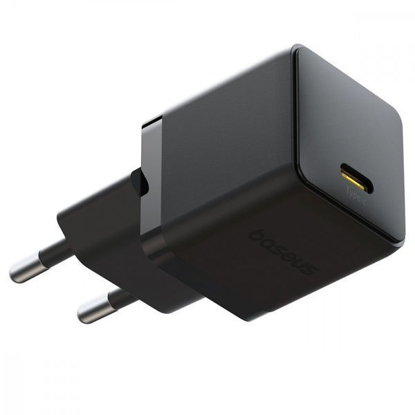 МЗП Baseus Palm Fast Charger 30W (Type-C) 30W + Кабель Type-C to Type-C 60W (1m) black 000012203 фото
