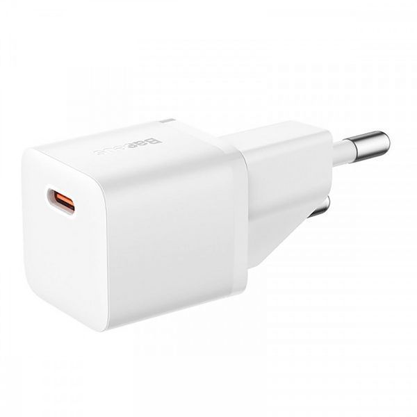 МЗП Baseus GaN5S Fast Charger 20W (1 Type-C) white 000012196 фото