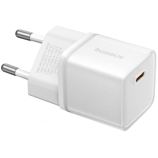 МЗП Baseus GaN5S 30W (Type-C) white 000012194 фото