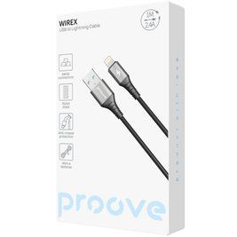 Кабель Proove WireX USB to Lightning 2.4A (1m) white 000012113 фото