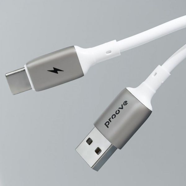 Кабель Proove Flex Metal USB to Type-C 3A (1m) black 000012014 фото