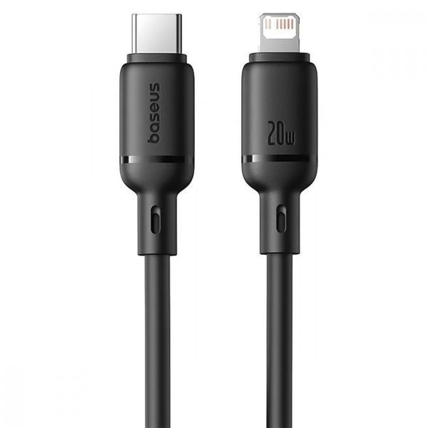 Кабель Baseus Silky Series Fast Charging Type-C to Lightning 20W (1m) white 000011951 фото