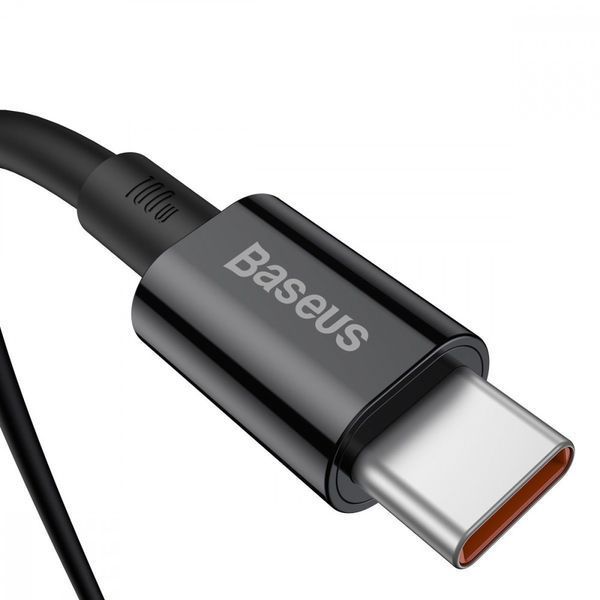 Кабель Baseus Superior Series Fast Charging Type-C to Type-C PD 100W (2m) black 000016383 фото