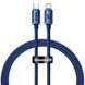 Кабель Baseus Crystal Shine Series Fast Charging Type-C to Lightning 20W (1.2m) blue 000011905 фото 6