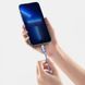 Кабель Baseus Crystal Shine Series Fast Charging Type-C to Lightning 20W (1.2m) blue 000011905 фото 2