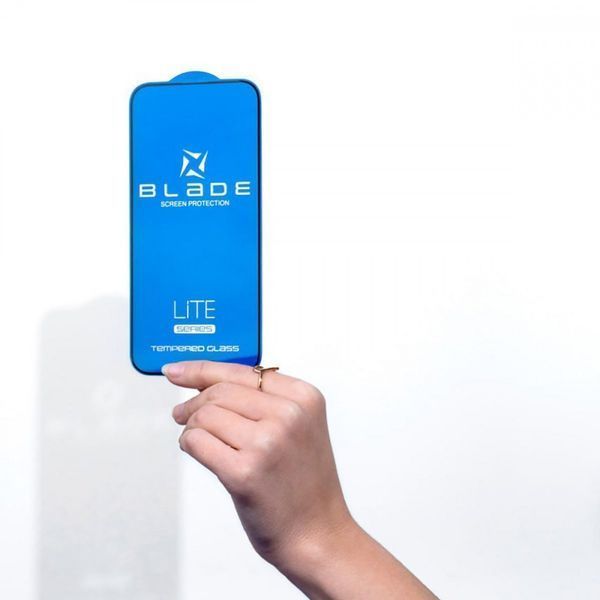 Захисне скло BLADE LITE Series Full Glue iPhone 7/8/SE 2 без упаковки black 000012509 фото