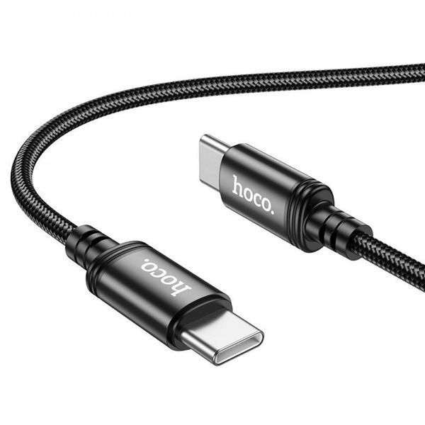 Кабель Hoco X89 Wind 60W Type-C to Type-C (1m) black 000011989 фото