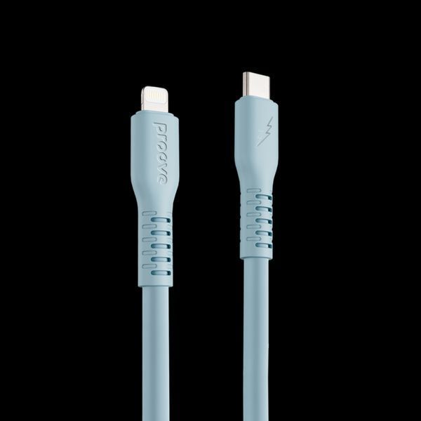 Кабель Proove Eternal Type-C to Lightning 27W (2m) light blue 000012005 фото