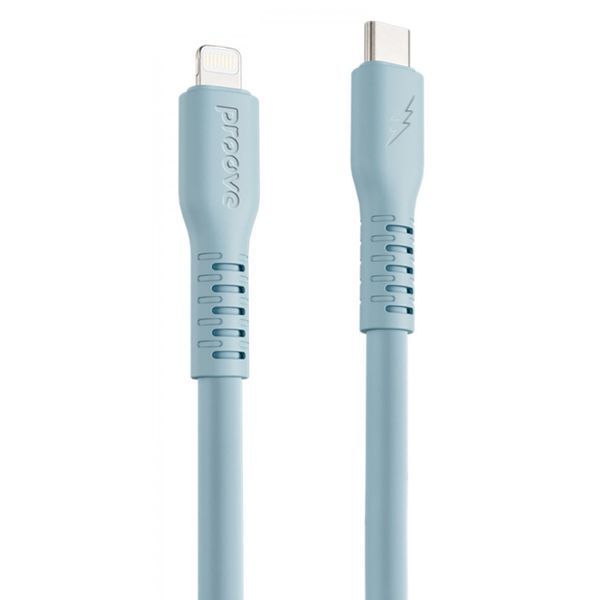 Кабель Proove Eternal Type-C to Lightning 27W (2m) light blue 000012005 фото