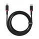 Кабель Baseus Dura Series Type-C to Type-C 100W (2m) red/black 000011908 фото 1