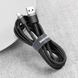 Кабель Baseus Cafule Type-C 3A (1m) gray/black 000011883 фото 2