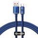 Кабель Baseus Crystal Shine Series Fast Charging Type-C 100W (1.2m) blue 000016343 фото 3