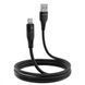 Кабель Proove Soft Silicone USB to Lightning 2.4A (1m) black 000012089 фото 8