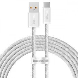 Кабель Baseus Dynamic Series Fast Charging Type-C 100W (2m) white 000011919 фото