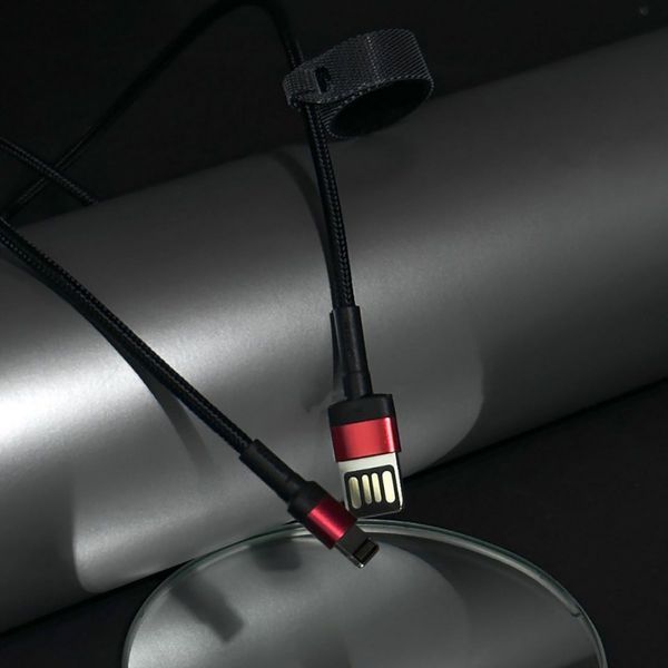 Кабель Baseus Cafule Lightning Special Edition 2.4A (1m) red/black 000011861 фото