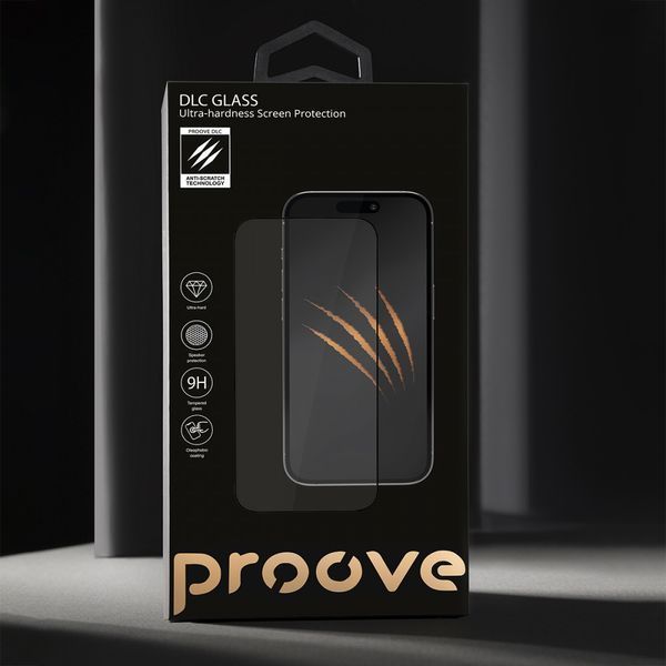 Захисне скло Proove DLC iPhone 17 Air black 000012632 фото