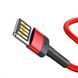 Кабель Baseus Cafule Lightning Special Edition 2.4A (1m) red/black 000011861 фото 4