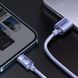 Кабель Baseus Crystal Shine Series Fast Charging Lightning 2.4A (1.2m) purple 000011893 фото 3