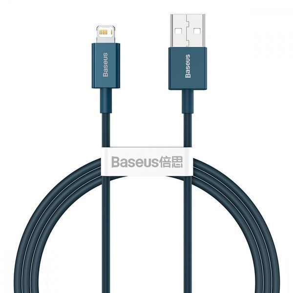 Кабель Baseus Superior Series Fast Charging Lightning 2.4A (1m) blue 000016373 фото