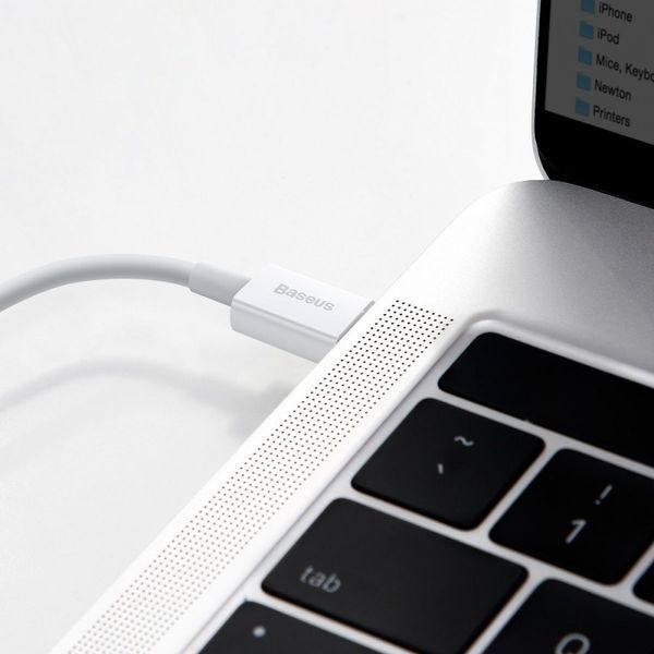 Кабель Baseus Superior Series Fast Charging Data Type-C to Lightning PD 20W (0.25m) white 000011963 фото