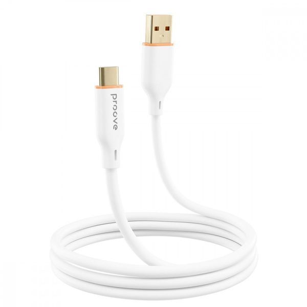 Кабель Proove Jelly Silicone USB to Type-C 3A (1m) black 000012029 фото
