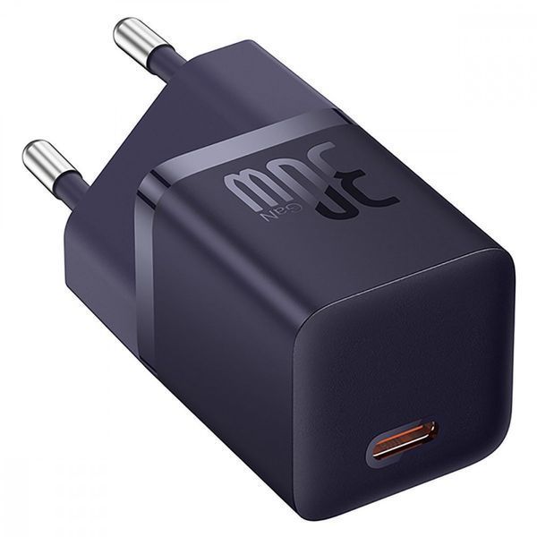 МЗП Baseus GaN5 Mini Fast Charger Type-C 30W purple 000016404 фото