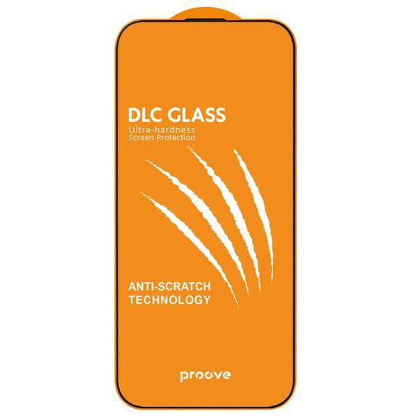 Захисне скло Proove DLC iPhone 15 Pro black 000012628 фото